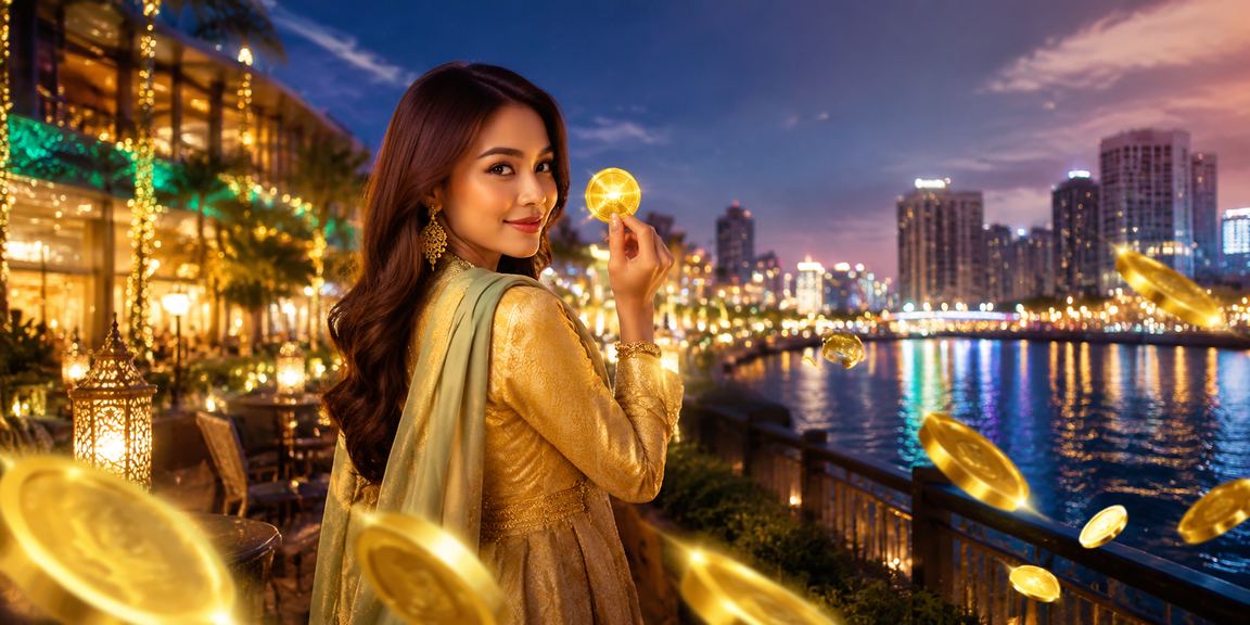Suasana hiburan meriah sempena Hari Raya di Johor Bahru pada platform 2040